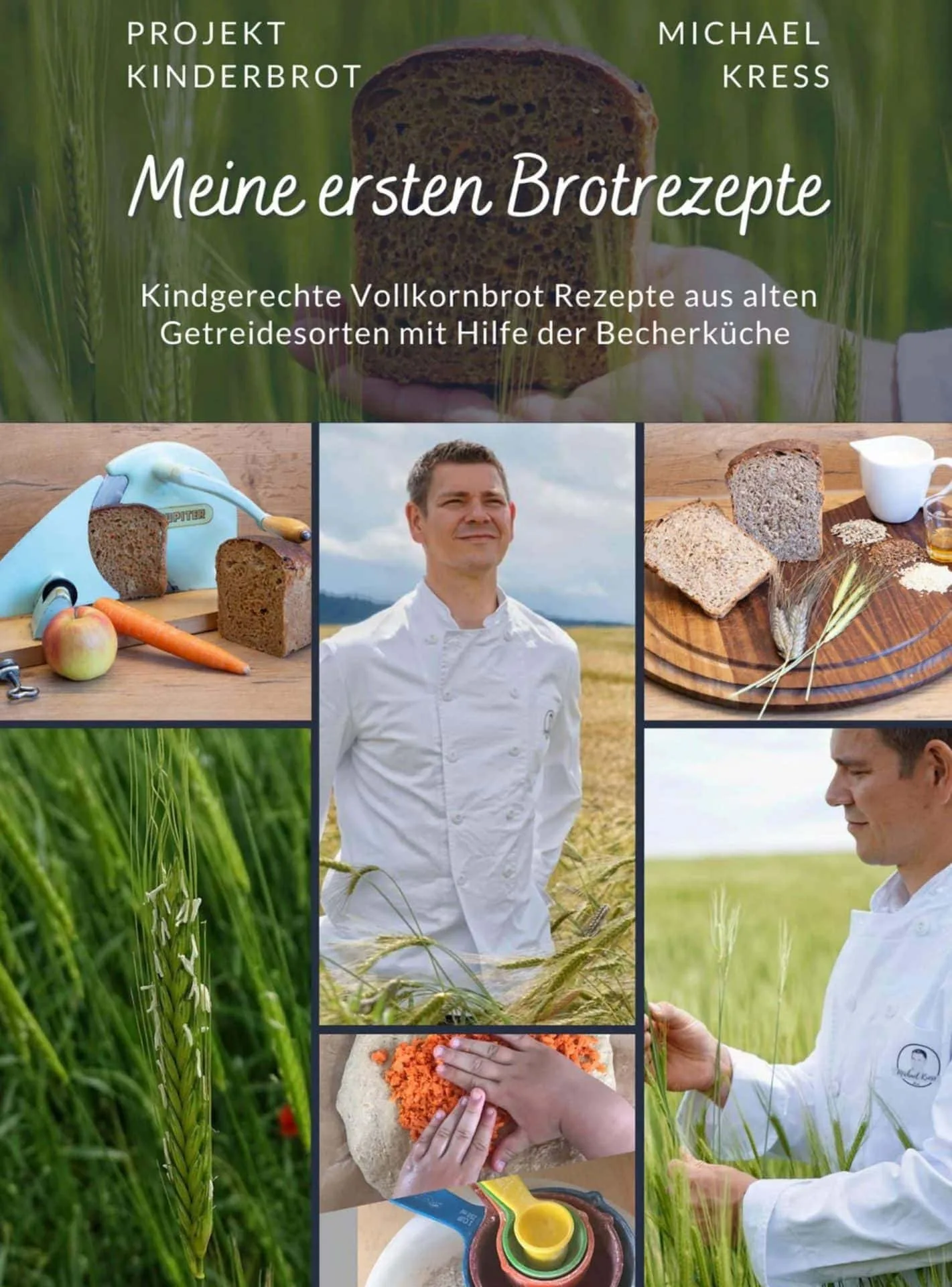 Kinderbackset mit Buch "meine ersten Brotrezepte" – Bild 3