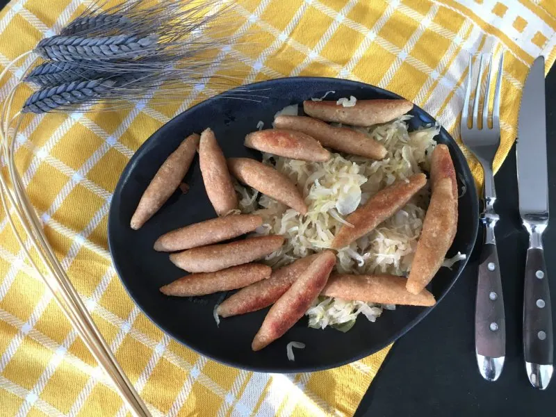 Schupfnudeln mit Sauerkraut