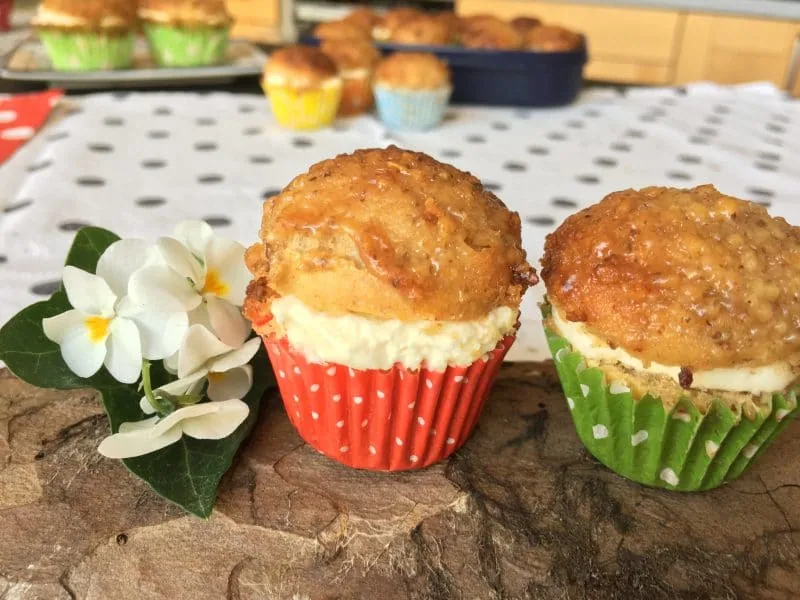 Bienenstich-Muffins