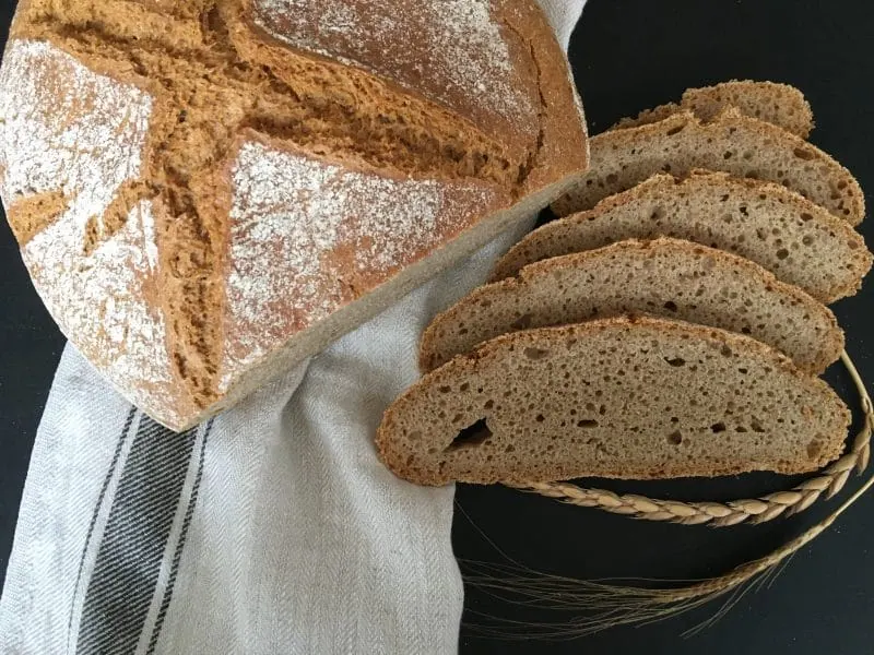 Einkorn-Dinkel-Auffrischbrot