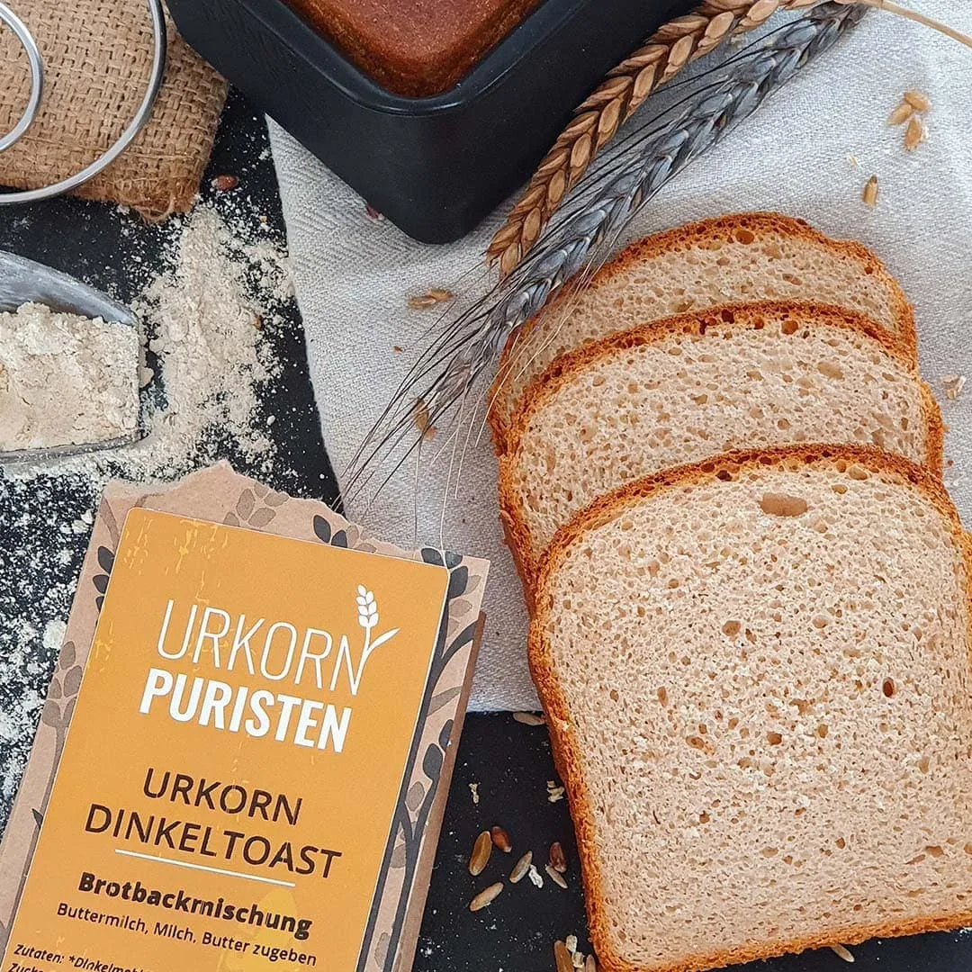 Backmischung Dinkeltoast