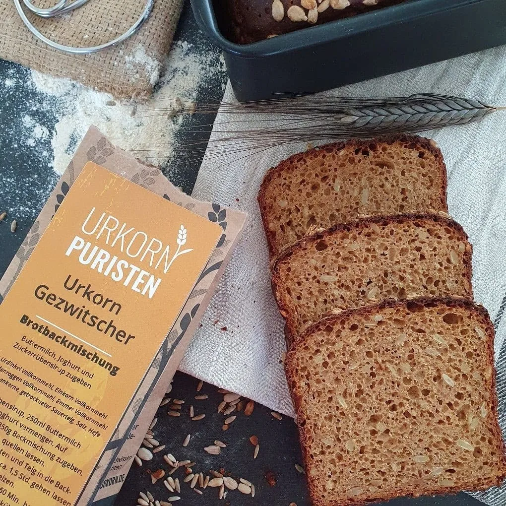 Brotbackmischung Urkorn Gezwitscher