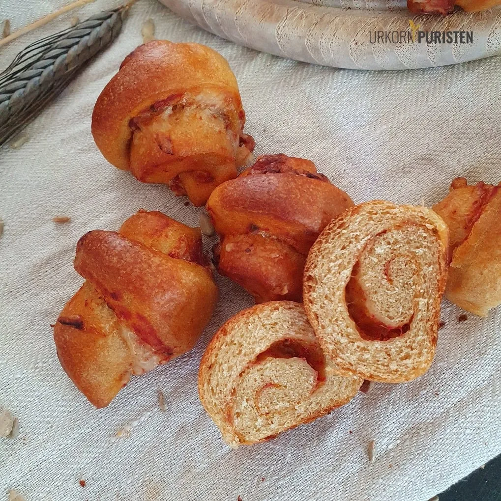 Mini Pizzahörnchen als Snack für Zwischendurch