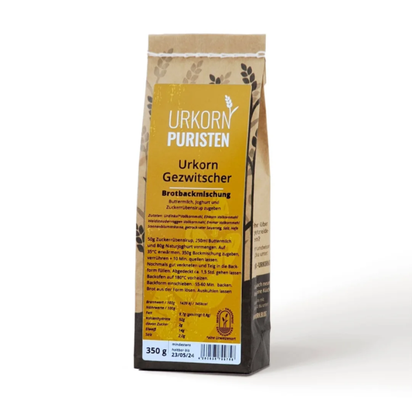 Brotbackmischung UrkornGezwitscher 350g