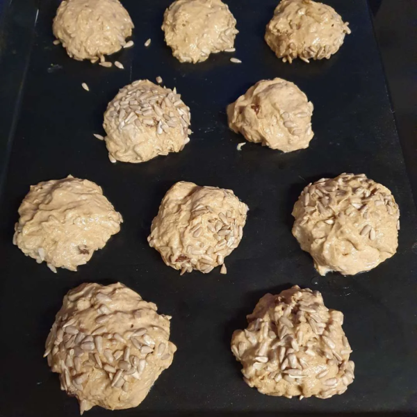 Teiglinge für einfache Brötchen aus UrkornGezwitscher