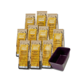 Probierset Urkornbrote 11 x 350g mit Backform