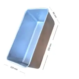 Profibackform silber, groß